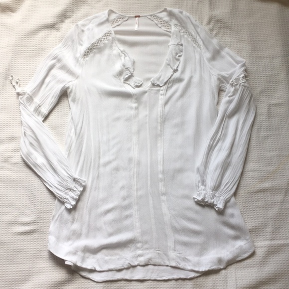 Free People Tops - White Free People tunic
